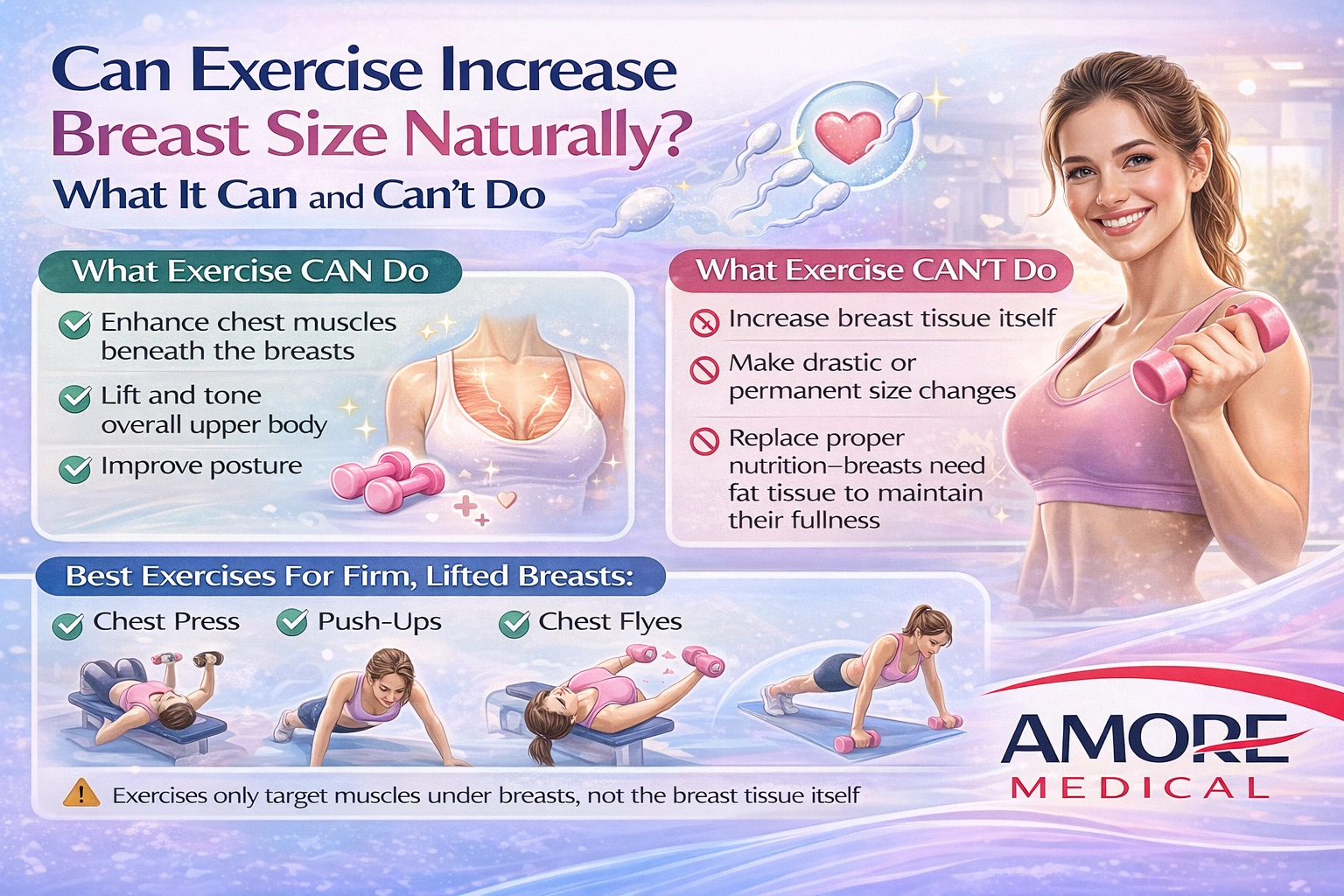 Can Exercise Increase Breast Size Naturally? What It Can and Can't Do