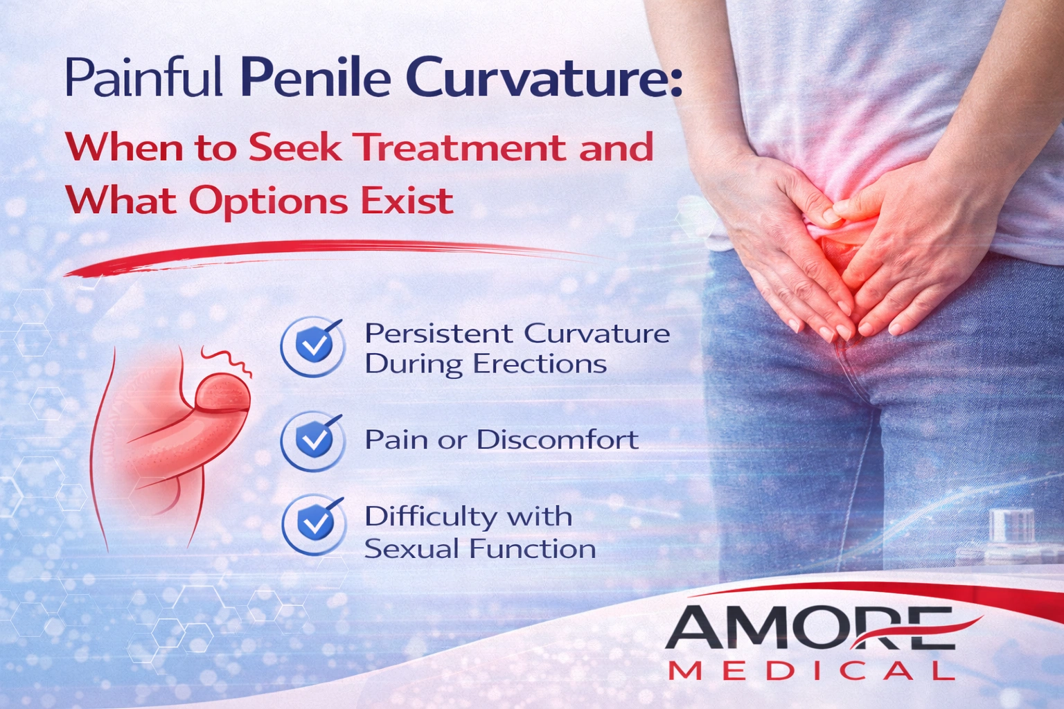Painful Penile Curvature: When to Seek Treatment and What Options Exist