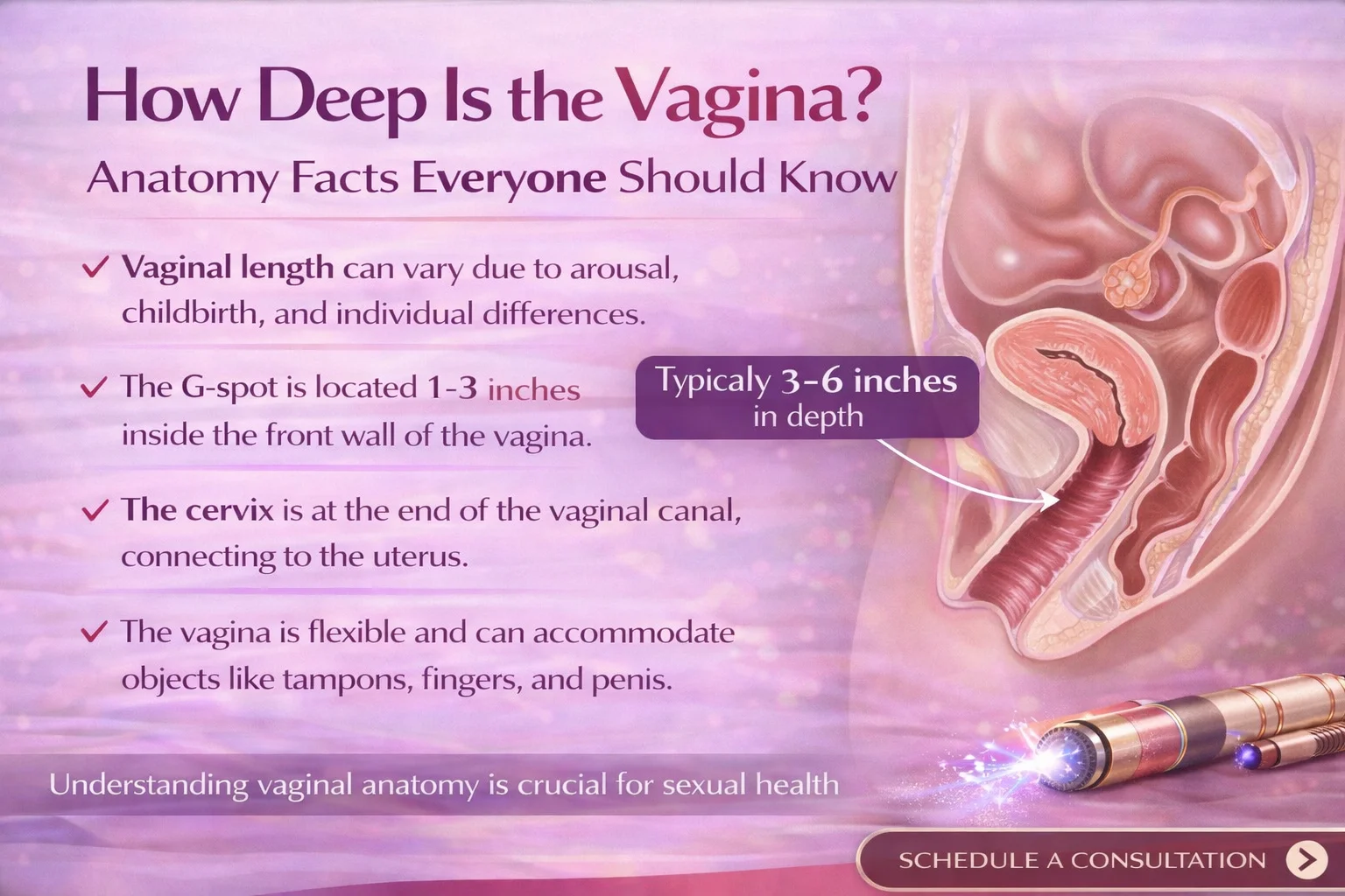 How Deep Is the Vagina? Anatomy Facts Everyone Should Know